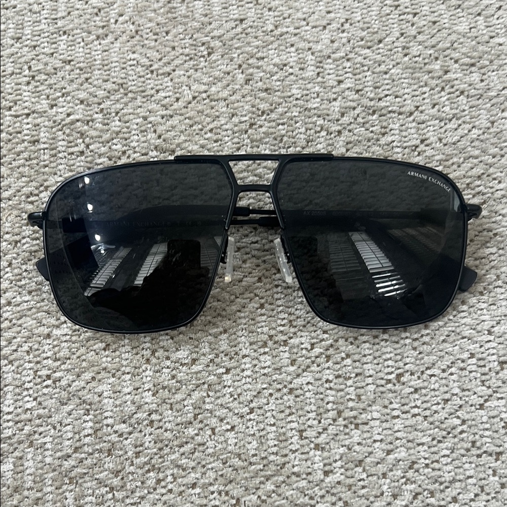 Armani Exchange Dark Aviator Sunglasses